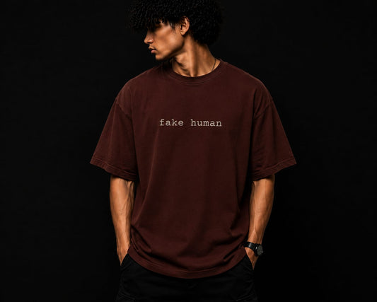 Unisex Oversized Washed Cotton Streetwear Tee